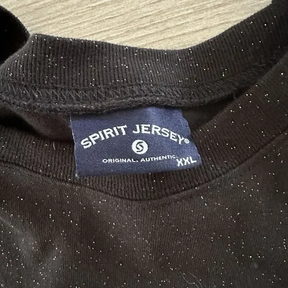 Spirit Jersey Shirt Womens XXL Howl-O-Scream Moon Phases Crystal Ball Glitter - Picture 6 of 7